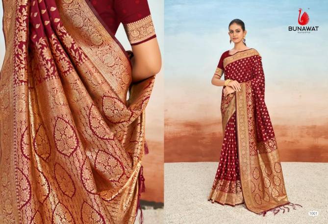 Parijit By Bunawat Silk Party Wear Designer Sarees Wholesale Clothing Suppliers In India